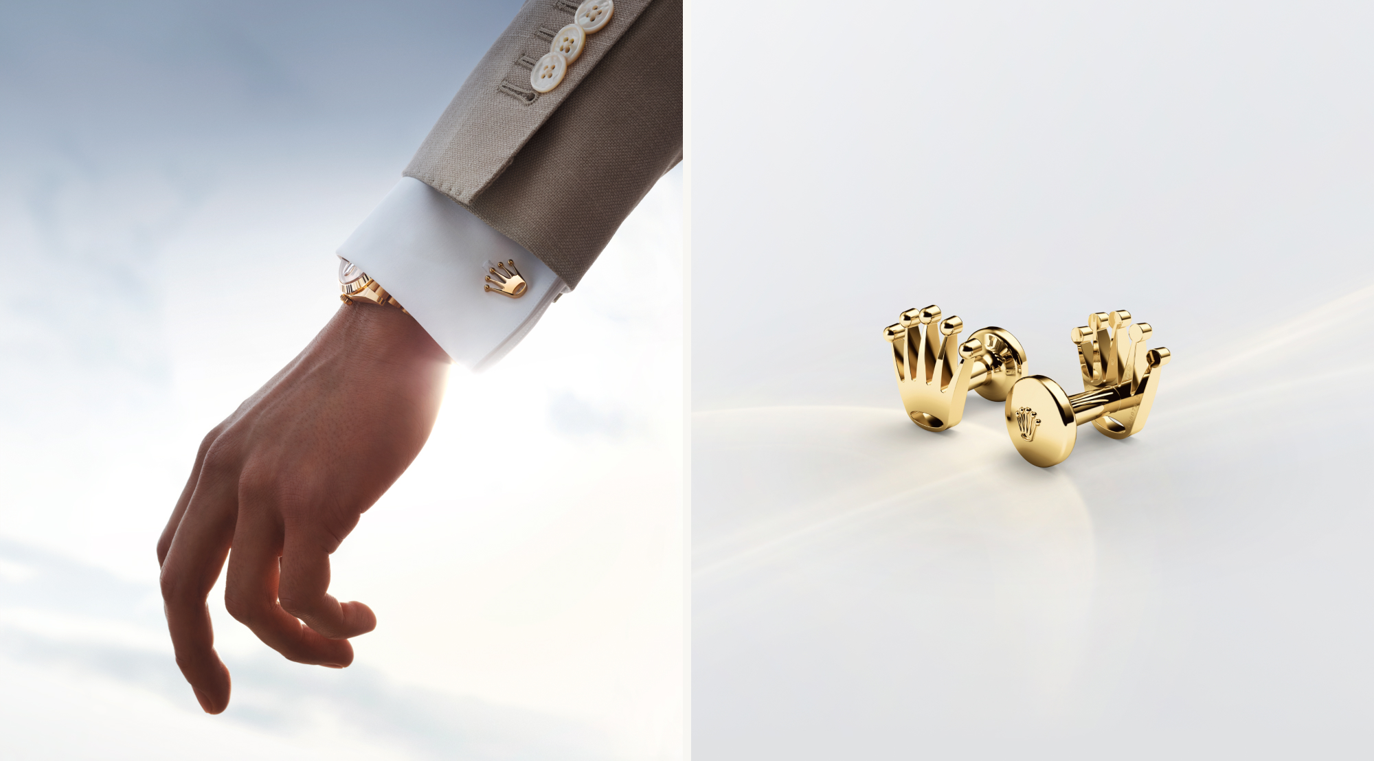 Rolex accessories crown cufflinks rolexcufflinks - Accessori Rolex | Zanaboni