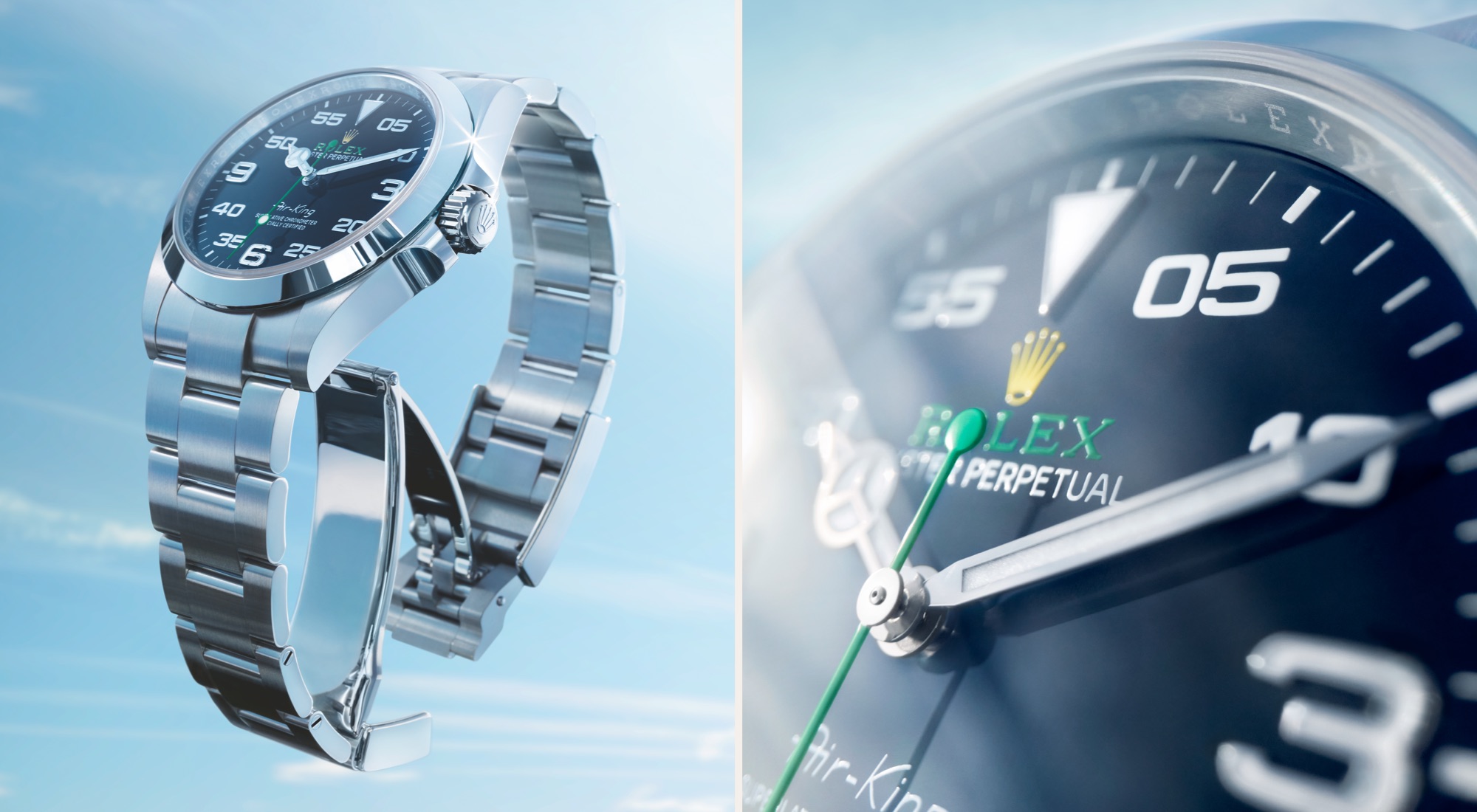 Estetica inconfondibile - Orologi Rolex Air-King | Zanaboni