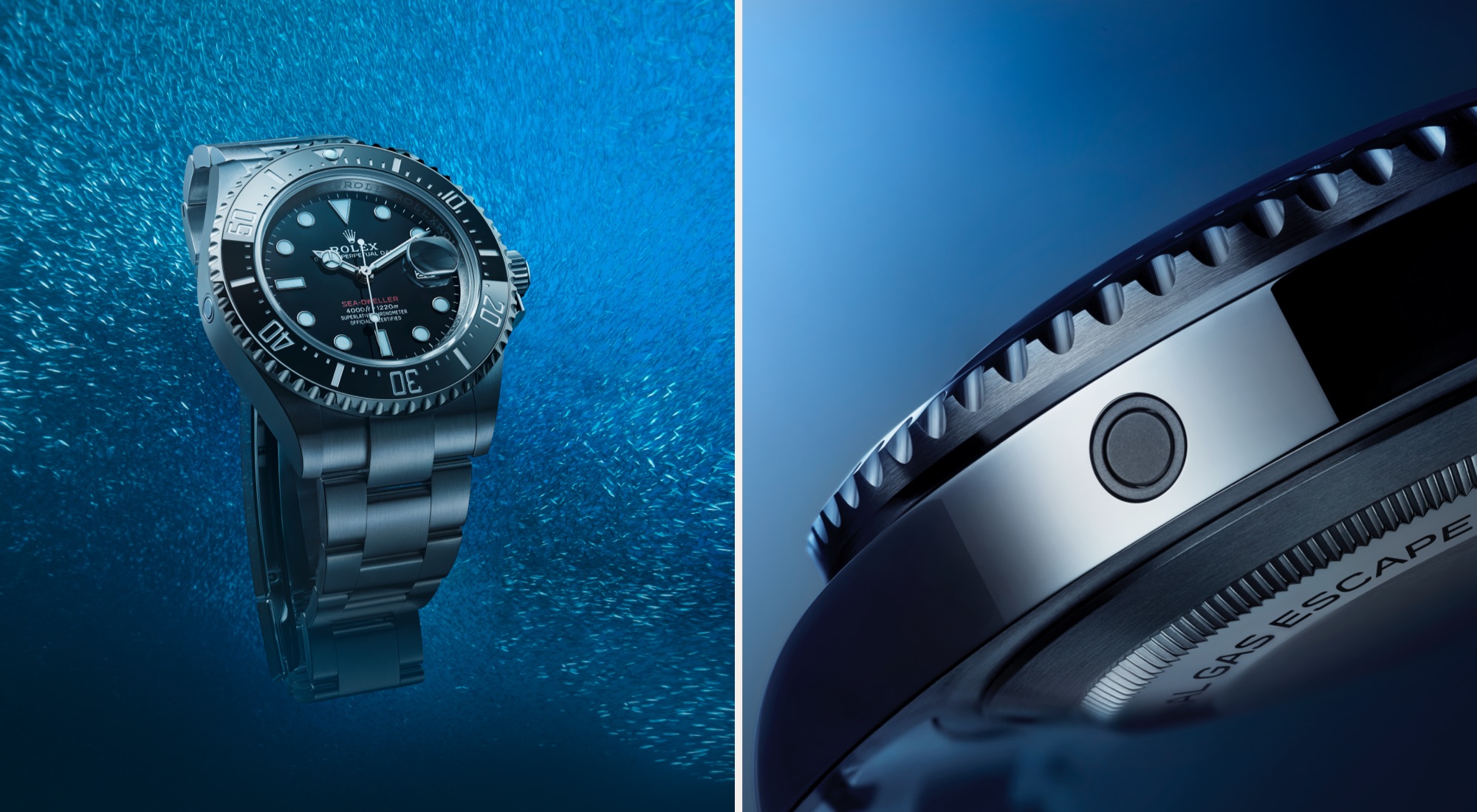 Il nuovo volto dell’immersione - Orologi Rolex Sea Dweller | Zanaboni